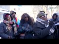 la manifestation dela communauté congolaise de montréal au canada le 01.02.2025