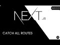 Next.js Tutorial - 9 - Catch All Routes