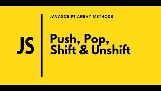 Basic JavaScript Lesson 9: JavaScript Array, syntax, length, push, index