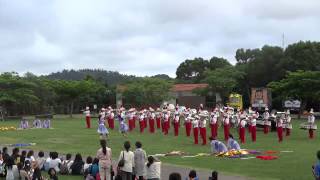 西原高校マーチングバンド部 in 西原町平和音楽祭2012