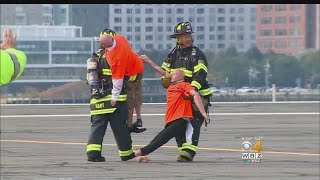 Several Agencies Participate In Hazmat Drill At Boston's Logan Airport