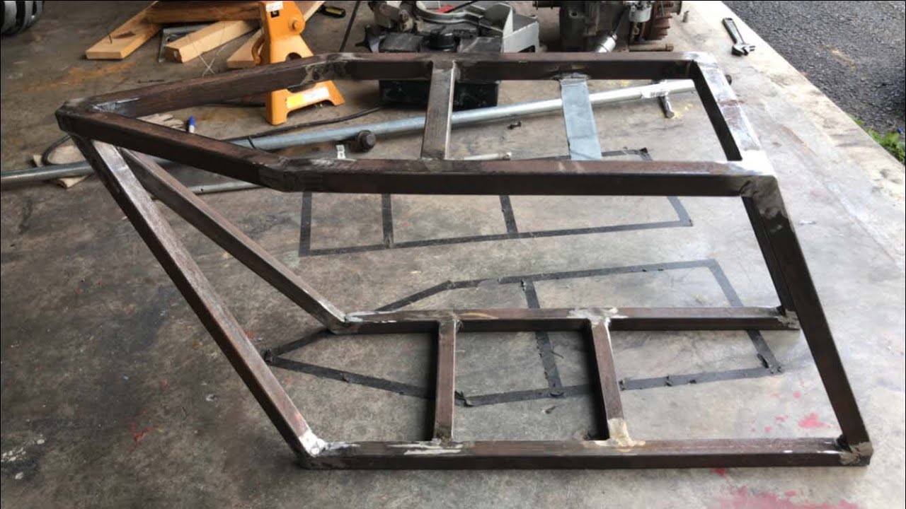 Custom Diy Mini Bike Part 1 Frame Construction Youtube