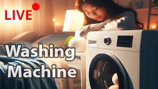 Washing Machine Spin Cycle Electrolux 🌀 Ultimate White Noise for Better Sleep! LIVE!