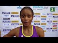 Salwar Eid Naser talks about her impressive form in the womens 400m this season.