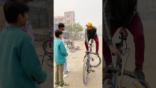 He Said😆 This stunt is Child’s play 🥲 #shorts #cycle #cyclestunt #trending #shortvideo #viralvideo