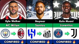 100 CONFIRMED Transfers 2025! 🤪🔥FT. Neymar, Talisca, Kyle Walker