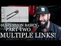 Suspension Basics 02: The Effects of Link Bar Movement on Attached Components.