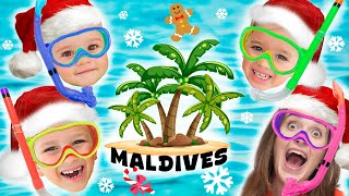 व्लाद और निकी मालदीव में क्रिसमस मनाते हैं
