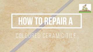 REPAIR A CHIPPED FLOOR TILE