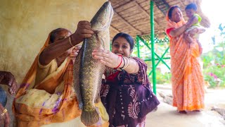 আলু দিয়ে মহাশোলের জিরে বাটা রান্না |