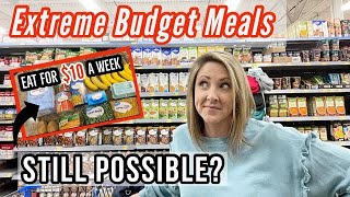 EAT FOR $10 A WEEK STILL POSSIBLE?  // EXTREME BUDGET MEALS
