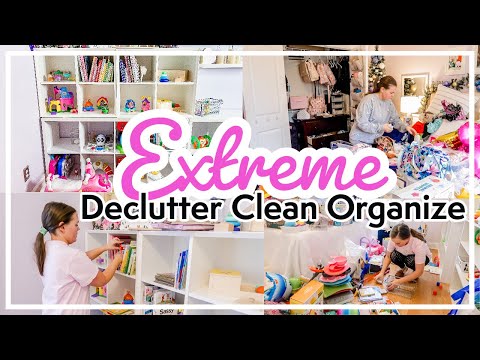Extreme Clean Declutter And Organize With Me 2022 Youtube