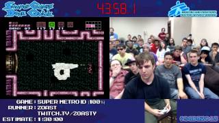 Super Metroid - SPEED RUN in 1:19:55 (100%) by zoast [SNES] #SGDQ 2013