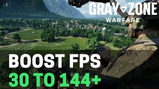 BEST PC Settings for Gray Zone Warfare ! (Maximize FPS & Visibility)