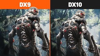 DirectX 9 vs DirectX 10 | Crysis - Stress Test High Settings (Radeon RX 570 8GB)
