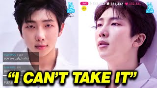 BTS RM Reveals MISERY on VLIVE!