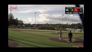 LCC (JUCO) vs Utah Valley (D1 WAC). Jase Schueller pitching top 5