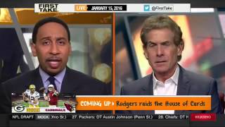 ESPN First Take 1 15 2016   Pittsburgh Steelers at Denver Broncos Preview
