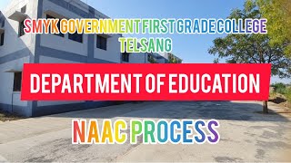 NAAC  Peer Team Visit.  Department of Education.  Activities Documentary