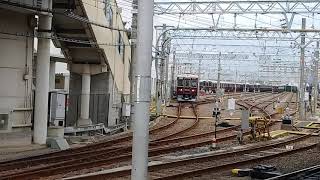 阪急6016F  正雀出場試運転  正雀駅