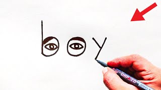 How to Turn Boy Into Cute Boy | Easy Boy Drawing | Boy Drawing Simple