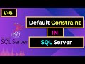 Learn SQL Server: Default Constraint || 100% clear concept || Urdu/Hindi