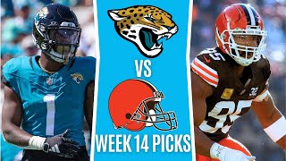 Jaguars vs Browns Best Bets | Week 14 NFL Picks and Predictions