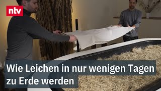 Wie Leichen in nur wenigen Tagen zu Erde werden