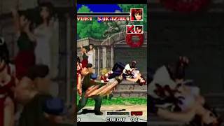 kof94虎煌拳避けユリ・サカザキ脱衣させるryona