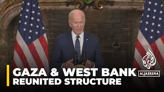 Biden says Palestinian Authority should ultimately govern Gaza and West Bank