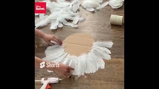 Create Your Own Feather Mirror Simple