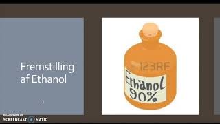 Fremstilling af Ethanol