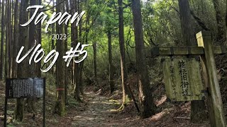 Japan Vlog 5: Hakone, Amasake Tea House, Old Tokaido Road hike, Lake Ashi, Pirate Ship