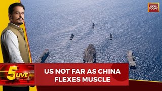 Amid China's Military Drills, US Navy Carry Exercise In Philippines Sea | WATCH