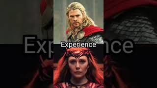 Thor vs Scarlet Witch #mcu #thor #scarletwitch #dc #thorloveandthunder