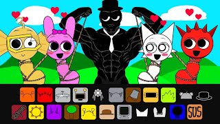 Incredibox Sprunki Sinner Edition New Mod But WITH LOVE SUS MOD | Incredibox Sprunki Animation