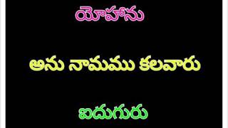 యోహాను అను వారు బైబిల్ లో ఎంత మంది కలరు how many John's in Bible