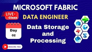 Microsoft Fabric Live Class: 2. Data Storage and Processing