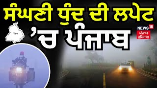 Dense Fog | ਸੰਘਣੀ ਧੁੰਦ ਦੀ ਲਪੇਟ 'ਚ ਪੰਜਾਬ | Cold Wave | Punjab Weather |  News18 Punjab