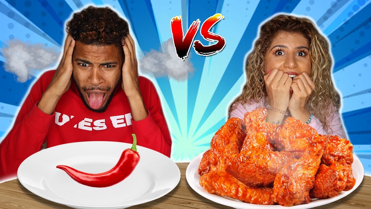 SPICY VS EXTREME SPICY FOOD CHALLENGE - YouTube