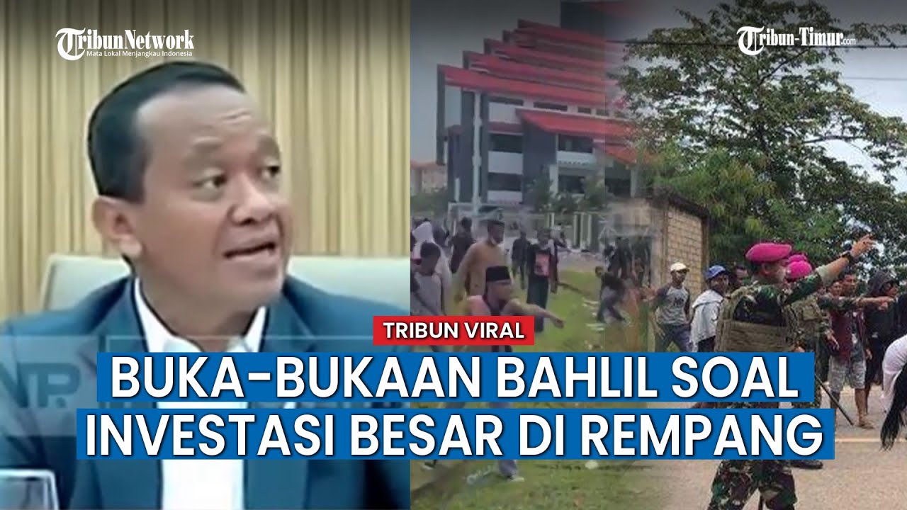 Penjelasan Menteri Investasi Siapa Investor Dan Apa Yang Akan Dibangun ...