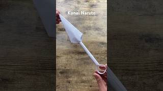 NARUTO KUNAI PAPER KNIFE NINJA TUTORIAL JAPANESE WEAPON PAPER CRAFT INSTRUCTIONS ORIGAMI WORLD ART