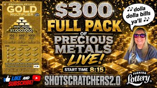 💛🪙🌟 $1,000,000 JACKPOT HUNT LIVE! FULL $300 BOOK OF PRECIOUS METALS💛🪙🌟