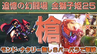 【ロマサガRS】追憶の幻闘場 大野盗LV25「槍」で攻略！【ロマンシング サガ リユニバース】