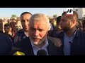 Muslims in Gaza take part in morning prayers for Eid