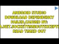 java.net.SocketTimeoutException: Read timed out
