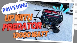 Predator 13,000 Generator Powers My Entire House!