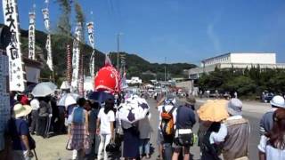 南知多町豊浜・鯛祭り半月区1日目【打ち込み】