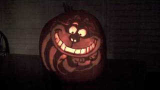cheshire cat pumpkin
