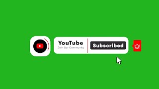 Top 10  Green Screen YouTube Subscribe Button | Free Download | No Copyright